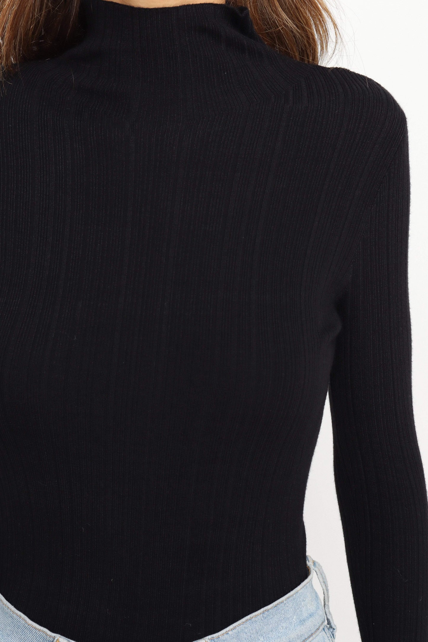 Alfie Ribbed High-Neck Slim-Fit Top
